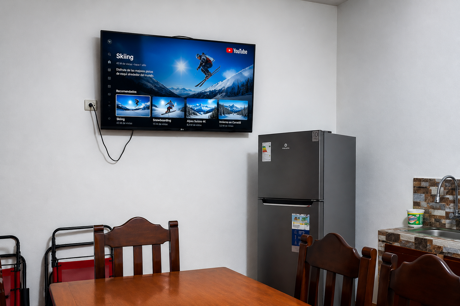 Televisión y Wifi